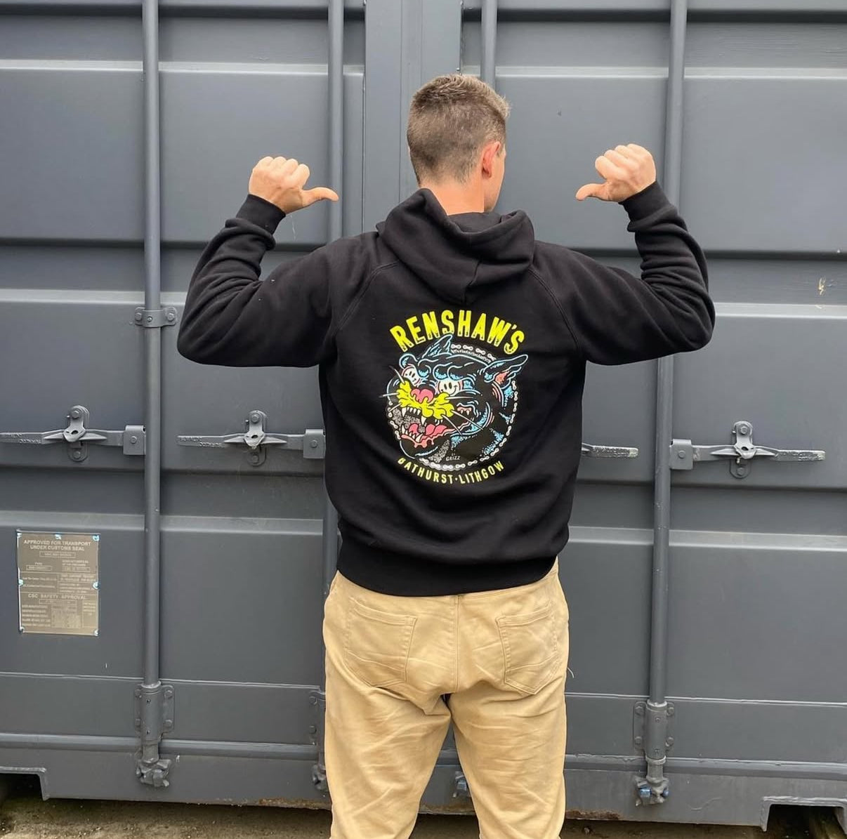 Renshaw's Panther Hoodie By Le Grizz
